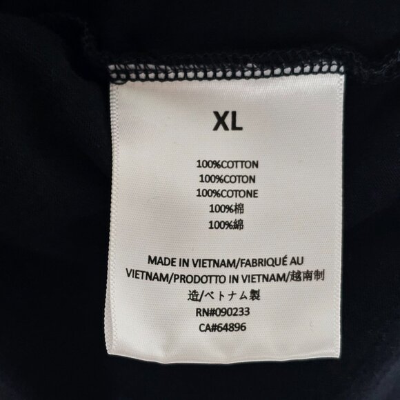Essentials Fear Of God Oversized Mens XL Short Sleeve Black T Shirt - Picture 6 of 9